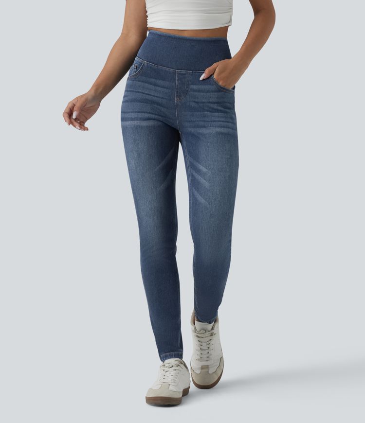 Halara Flex™ High Waisted Skinny Casual Jeans with Pockets