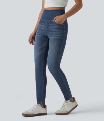 Halara Flex™ High Waisted Skinny Casual Jeans with Pockets