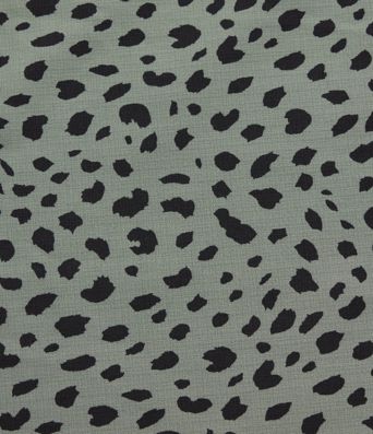 Pantalon casual large imprimé léopard taille haute avec nœud devant et poches