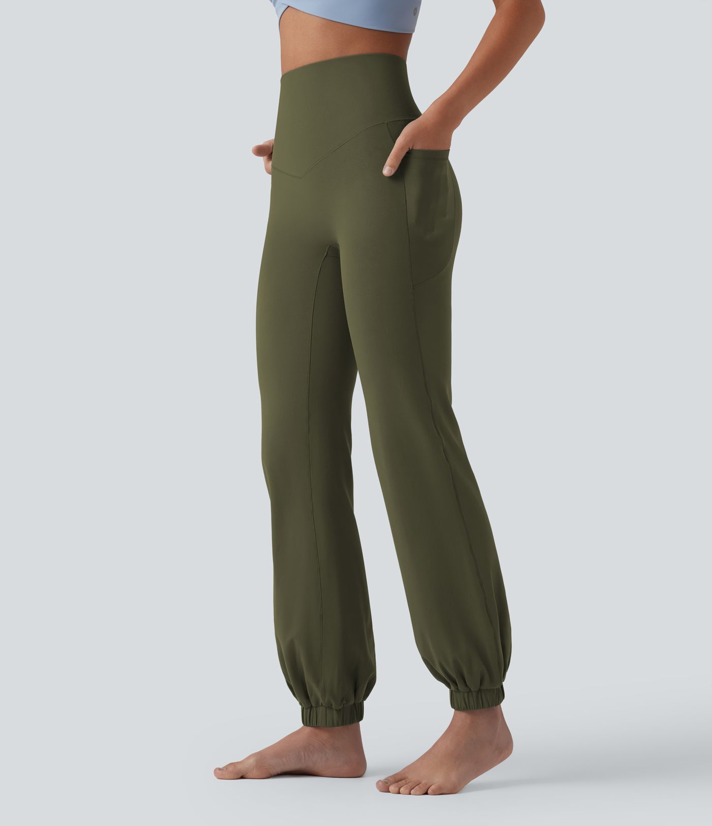 SoftlyZero™ - Joggers im Ballon-Stil mit hohem Bund, Gesäßtaschen und Bauchkontrolle