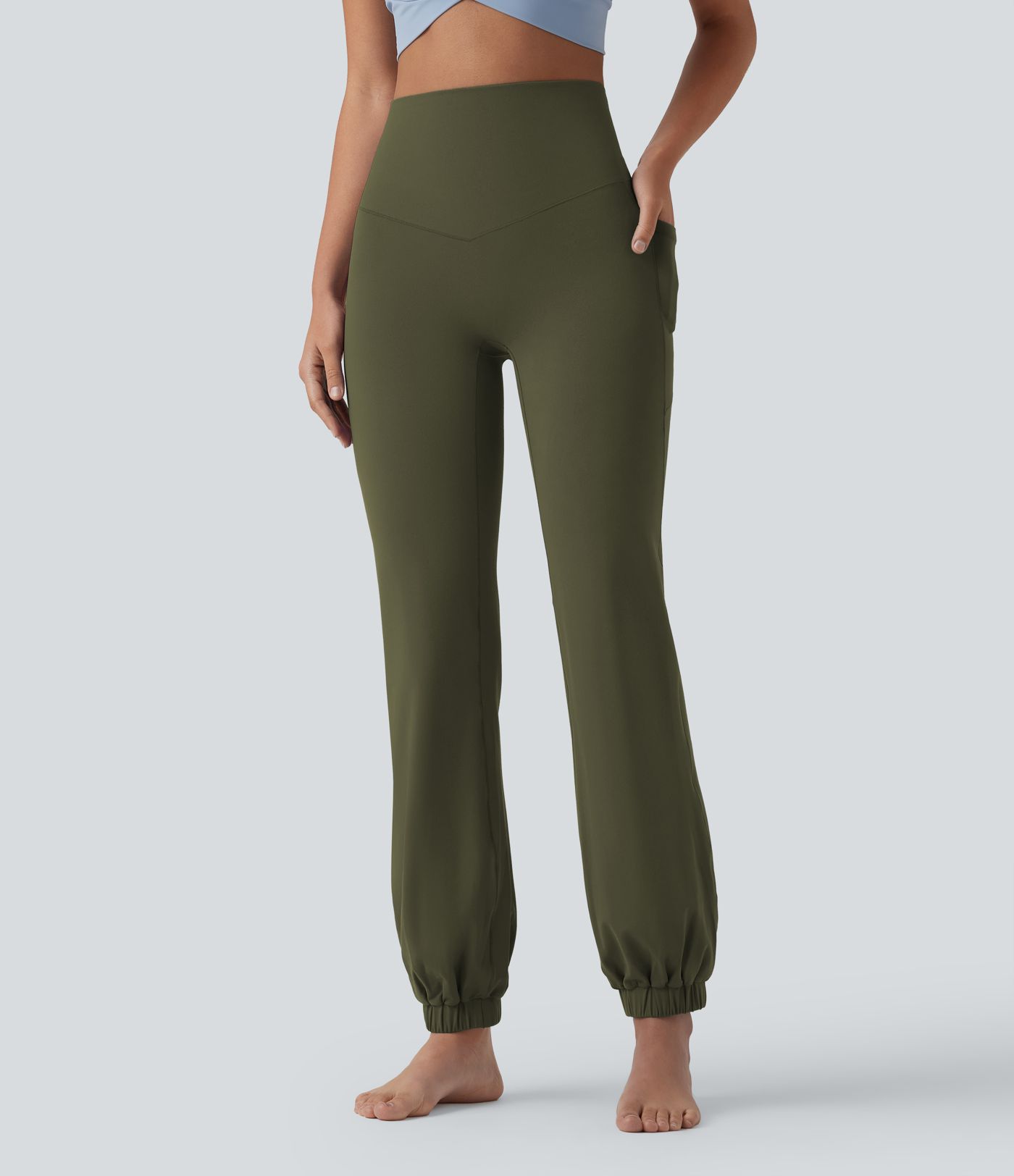 SoftlyZero™ - Joggers im Ballon-Stil mit hohem Bund, Gesäßtaschen und Bauchkontrolle