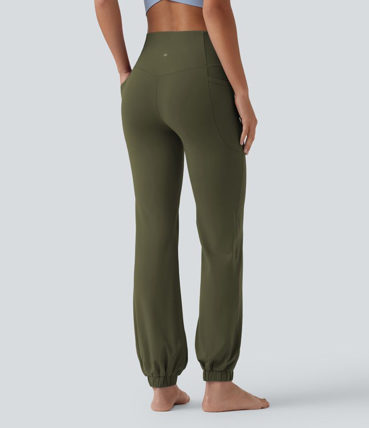 SoftlyZero™ - Joggers im Ballon-Stil mit hohem Bund, Gesäßtaschen und Bauchkontrolle