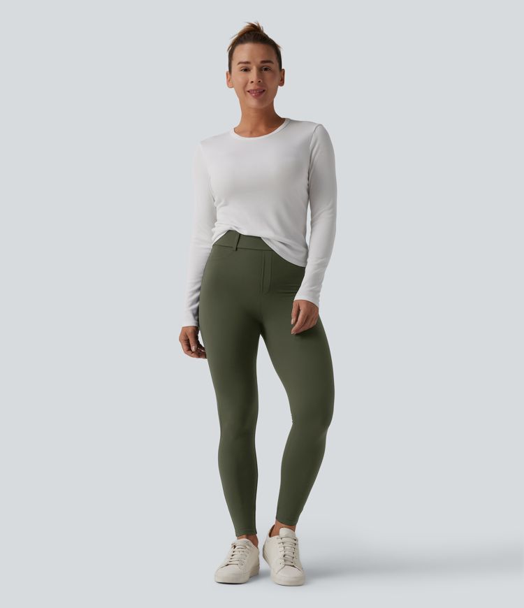 Halara UltraSculpt™ High Waisted 7/8 Casual Leggings with Pockets