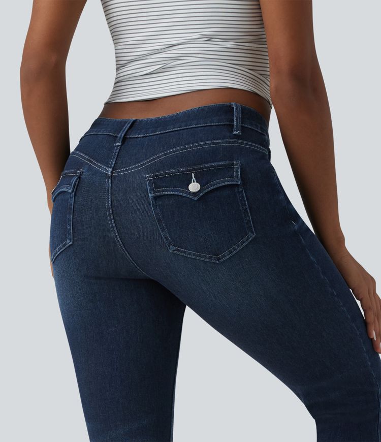 Halara Flex™ Low Rise Casual Skinny Jeans with Pockets