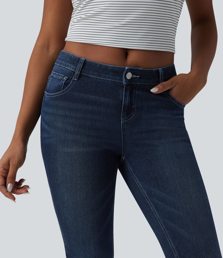 Halara Flex™ Low Rise Casual Skinny Jeans with Pockets