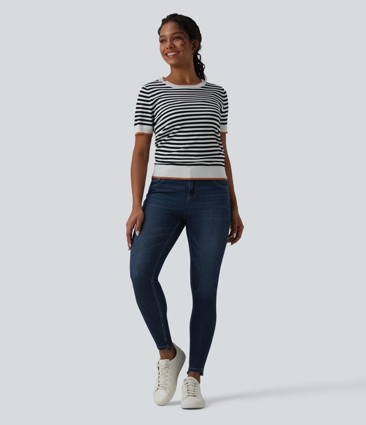 Halara Flex™ Low Rise Casual Skinny Jeans with Pockets