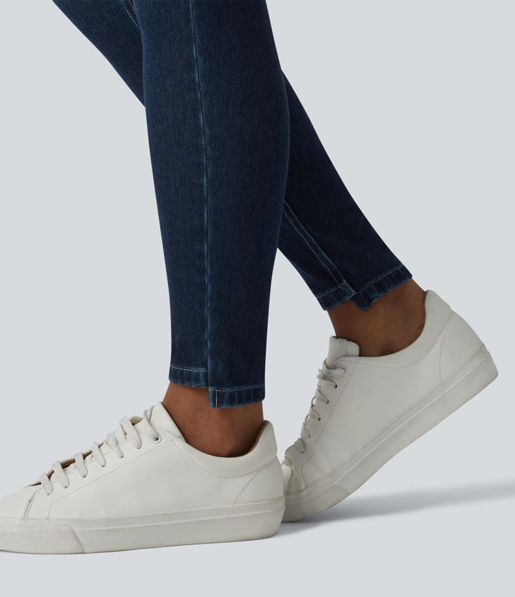 Halara Flex™ Low Rise Casual Skinny Jeans with Pockets