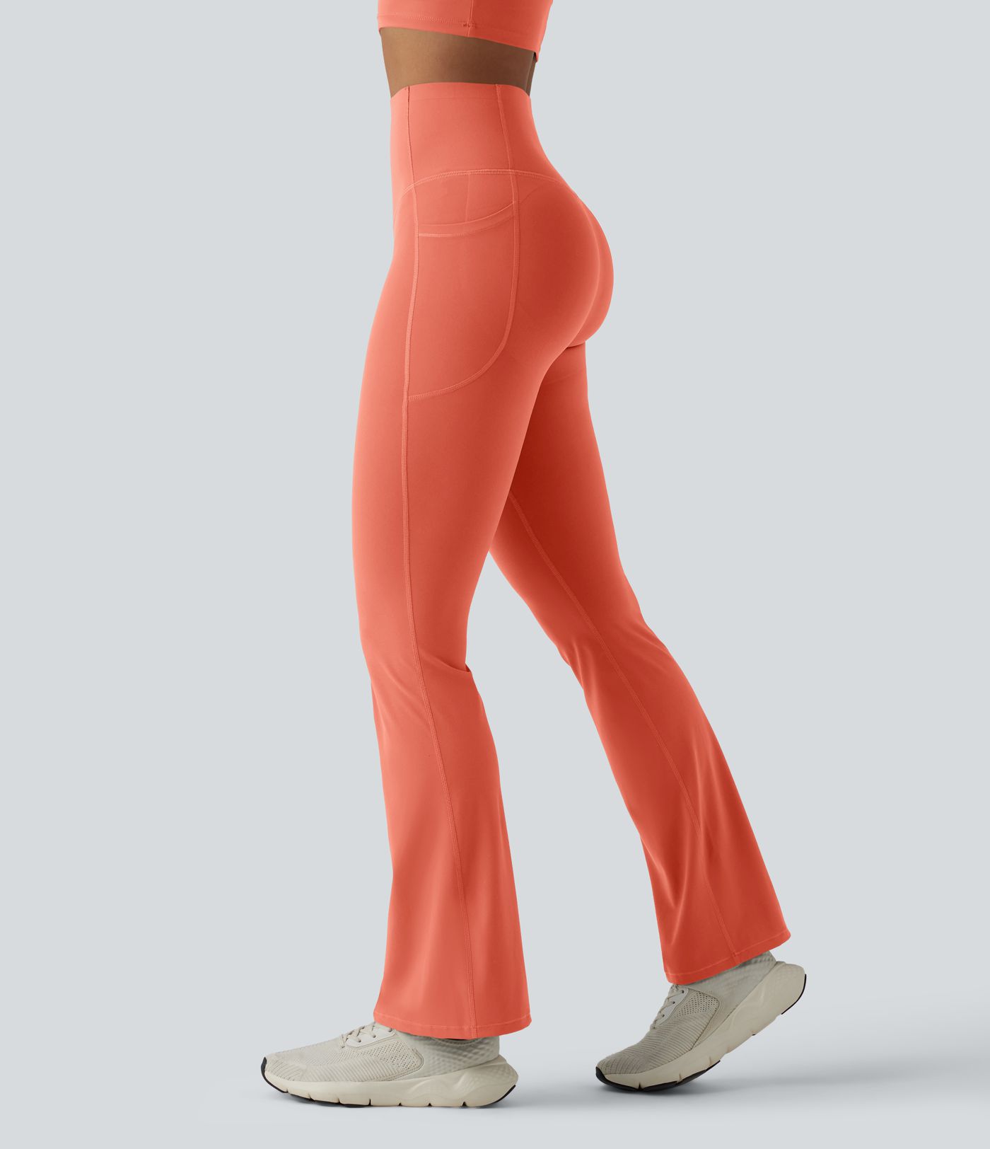Halara UltraSculpt™ High Waisted Butt Lifting Tummy Control Bootcut Yoga Leggings with Pockets
