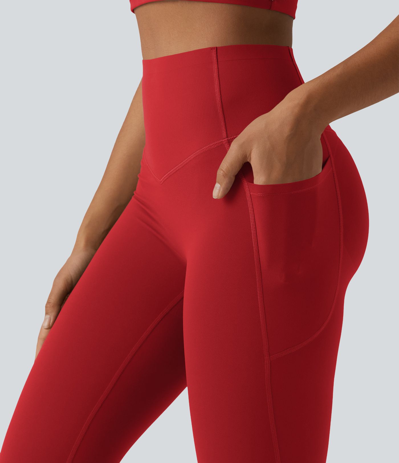 Halara UltraSculpt™ High Waisted Butt Lifting Tummy Control Bootcut Yoga Leggings with Pockets Halara UltraSculpt™ High Waisted Butt Lifting Tummy Control Bootcut Yoga Leggings with Pockets