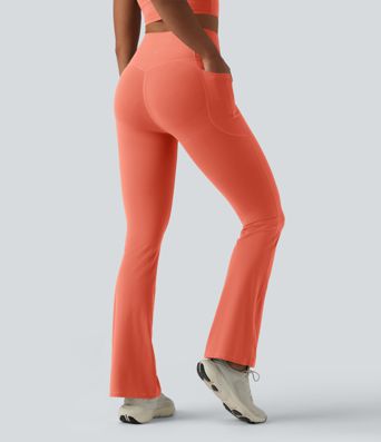 Halara UltraSculpt™ High Waisted Butt Lifting Tummy Control Bootcut Yoga Leggings with Pockets