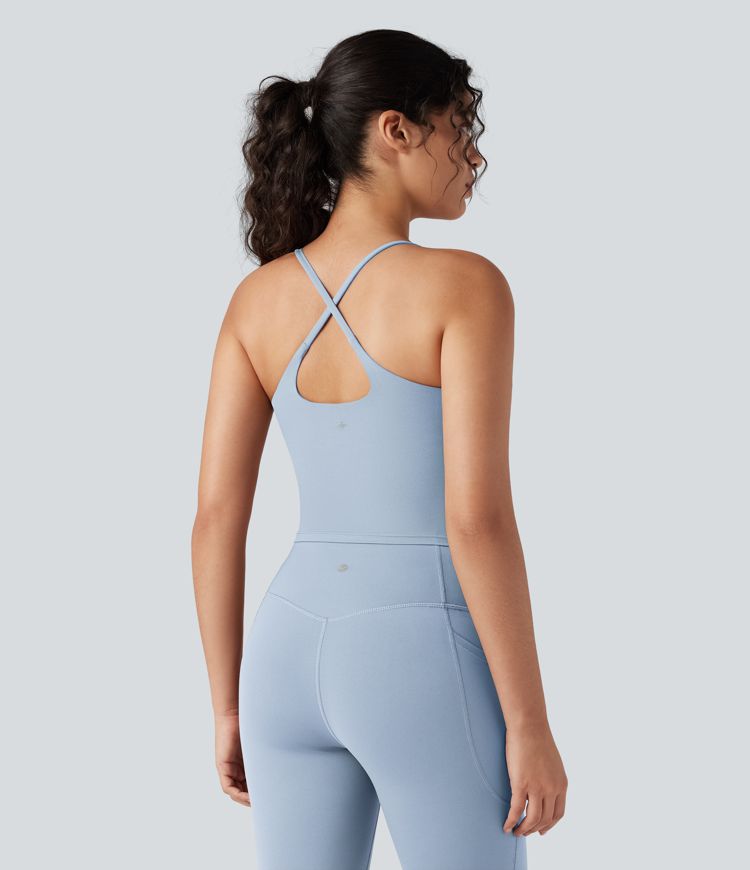 Halara UltraSculpt™ yoga débardeur à encolure en U