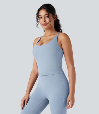 Halara UltraSculpt™ yoga débardeur à encolure en U