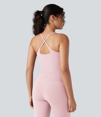Halara UltraSculpt™ Yoga Tank Top with U-Neck