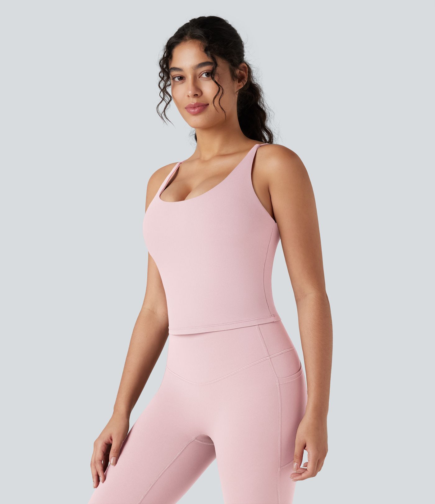 Halara UltraSculpt™ Yoga Tank Top with U-Neck