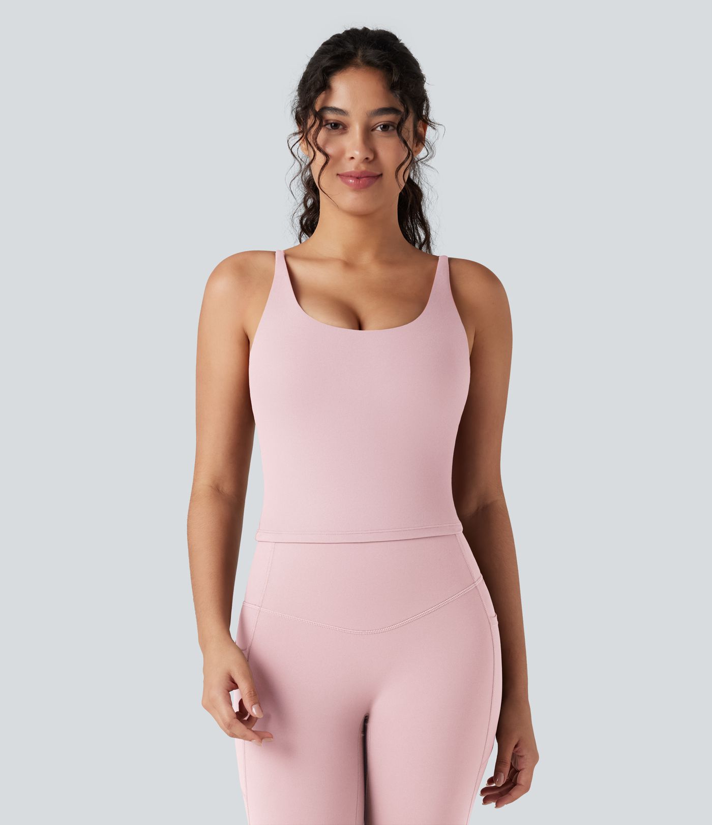 Halara UltraSculpt™ Yoga Tank Top with U-Neck