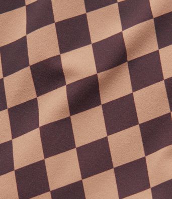 Halara UltraSculpt™ Check Print High Waisted Crossover Hem 2-in-1 Bodycon Mini Casual Skirt