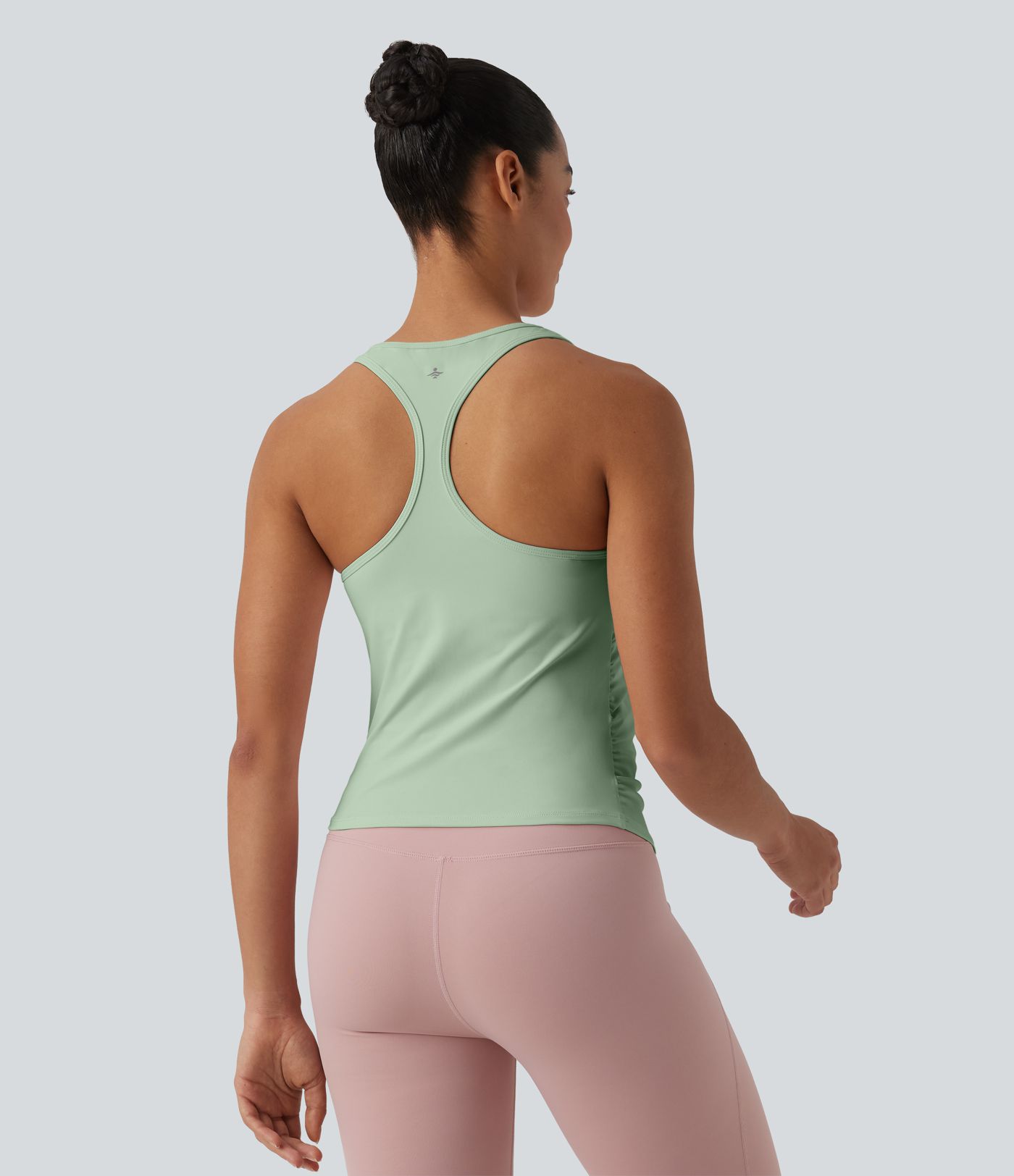 SoftlyZero™ Round Neck Racerback Cool Touch Yoga Tank Top