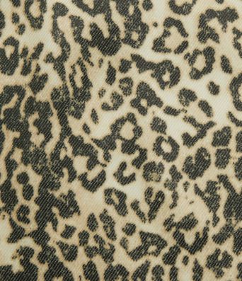 Veste casual imprimé léopard manches longues avec zip et poches