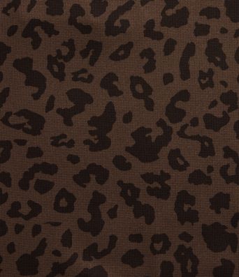 High Waisted Drawstring Wide Leg Leopard Print Waffle Casual Pants with Pockets