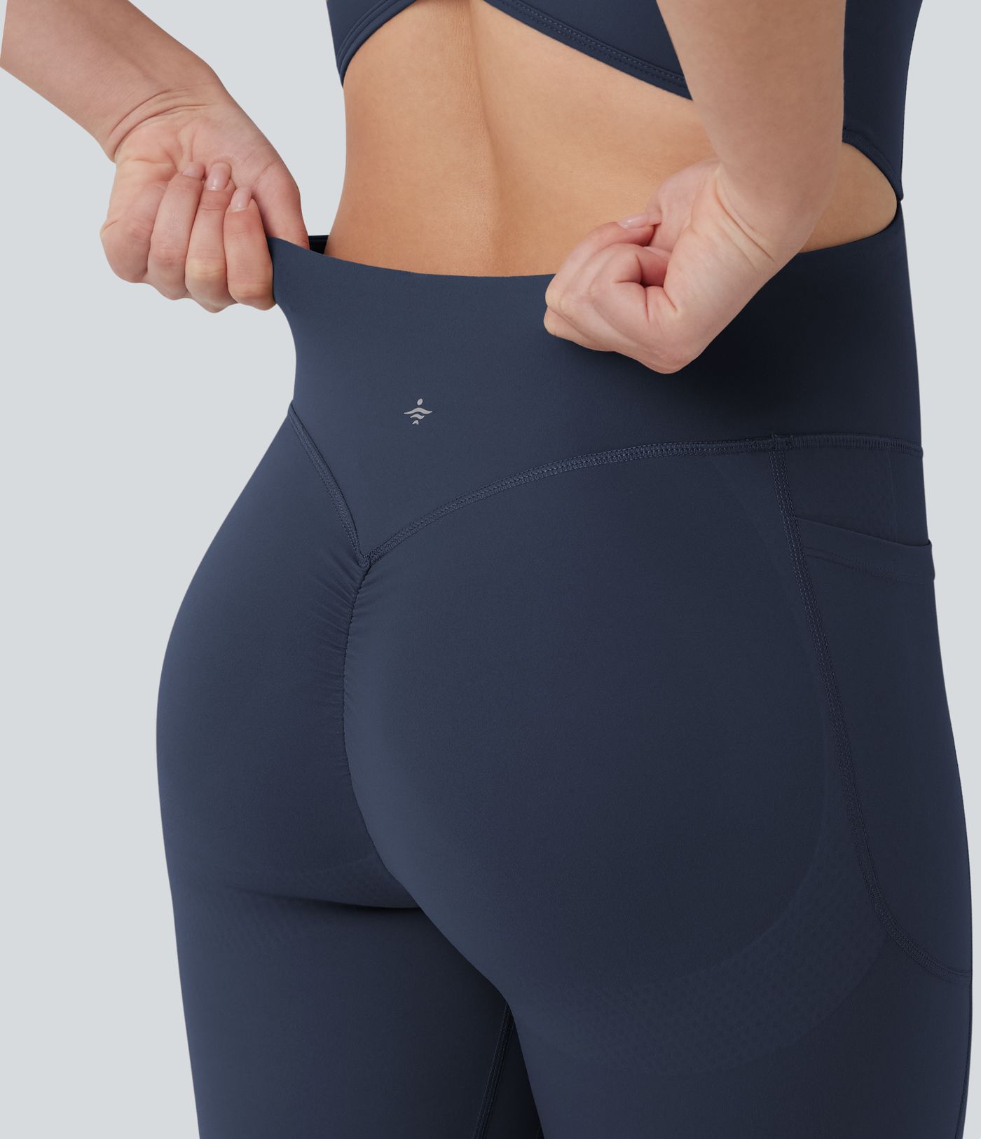 Halara UltraSculpt™ Crisscross Backless Tummy Control Butt Lifting Scrunch Non-Removable Pad Workout Flare Jumpsuit with Pockets-Easy Peezy Halara UltraSculpt™ Crisscross Backless Tummy Control Butt Lifting Scrunch Non-Removable Pad Workout Flare Jumpsuit with Pockets-Easy Peezy