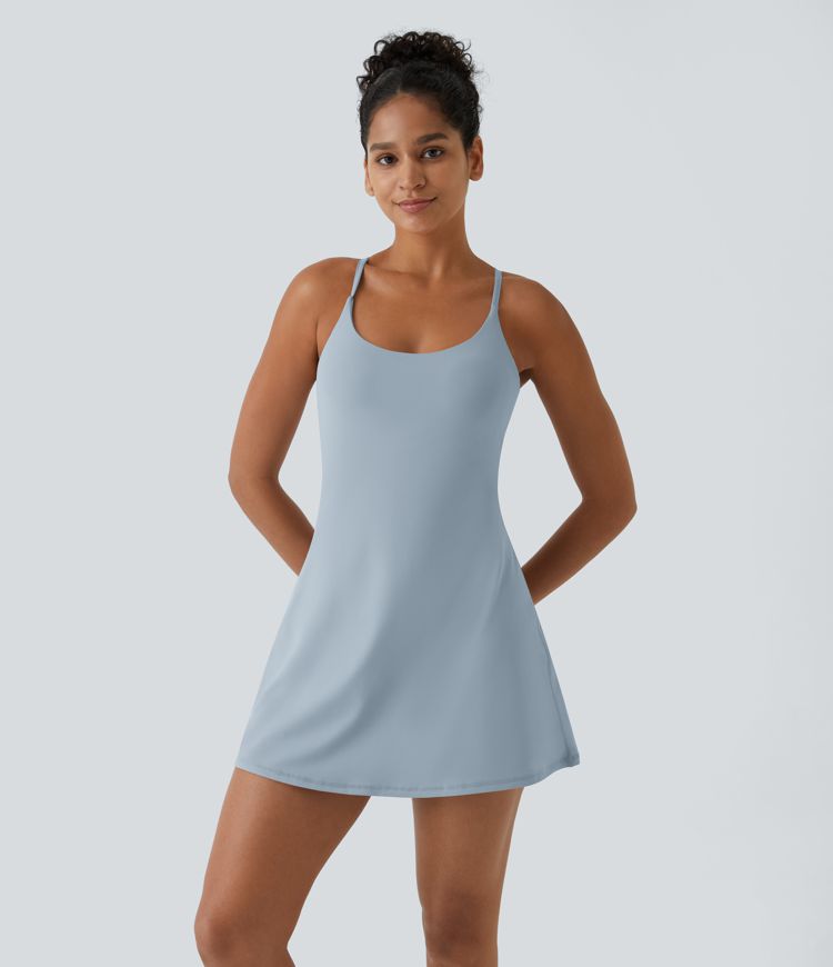 SoftlyZero™ Plush Backless Active Dress-Easy Peezy Edition