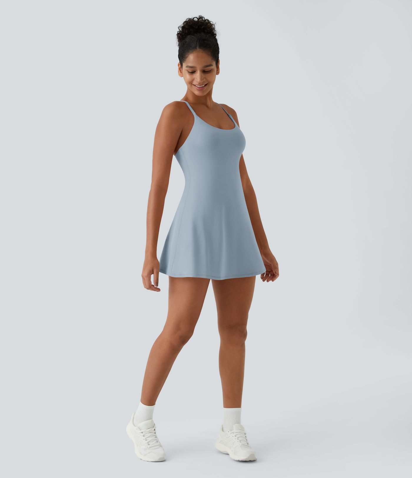 SoftlyZero™ Plush Backless Active Dress-Easy Peezy Edition