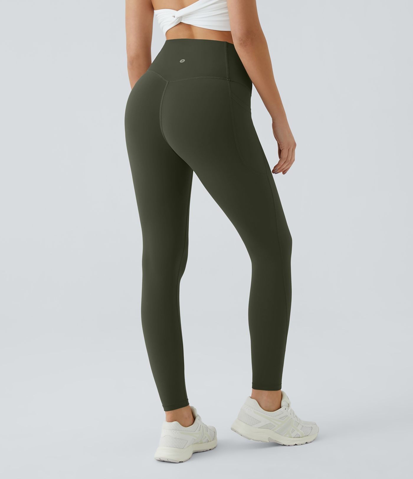 Legging d'entraînement gainant taille haute avec poches Halara UltraSculpt™