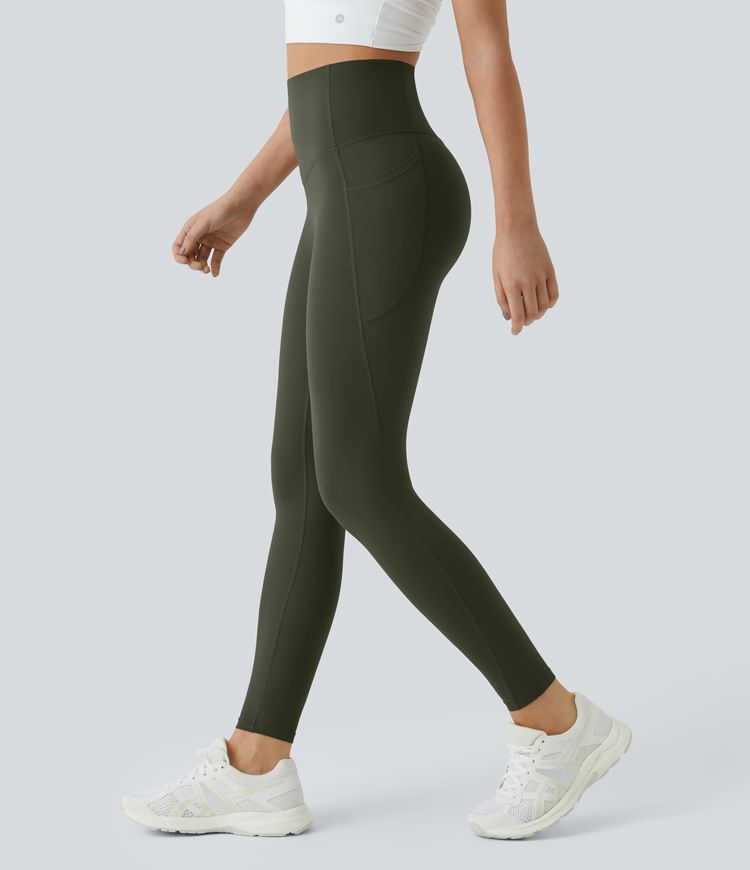 Legging d'entraînement gainant taille haute avec poches Halara UltraSculpt™