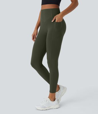 Halara UltraSculpt™ High Waisted Scrunch Butt Lifting Tummy Control Pocket Shaping Training Leggings