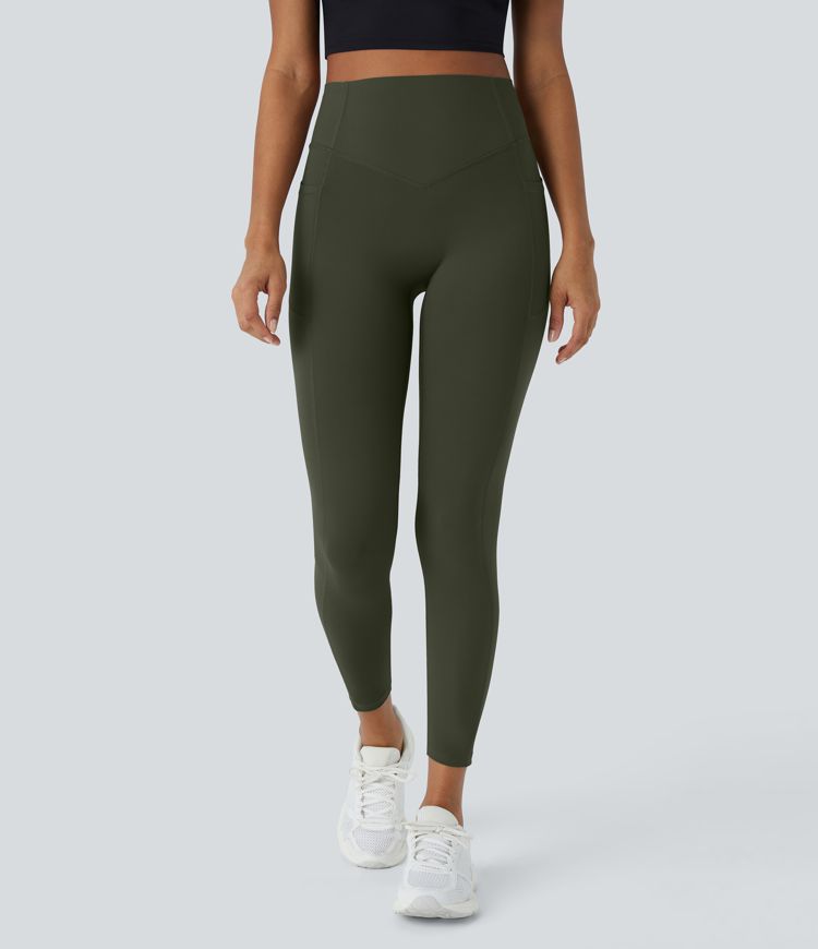 Halara UltraSculpt™ High Waisted Scrunch Butt Lifting Tummy Control Pocket Shaping Training Leggings
