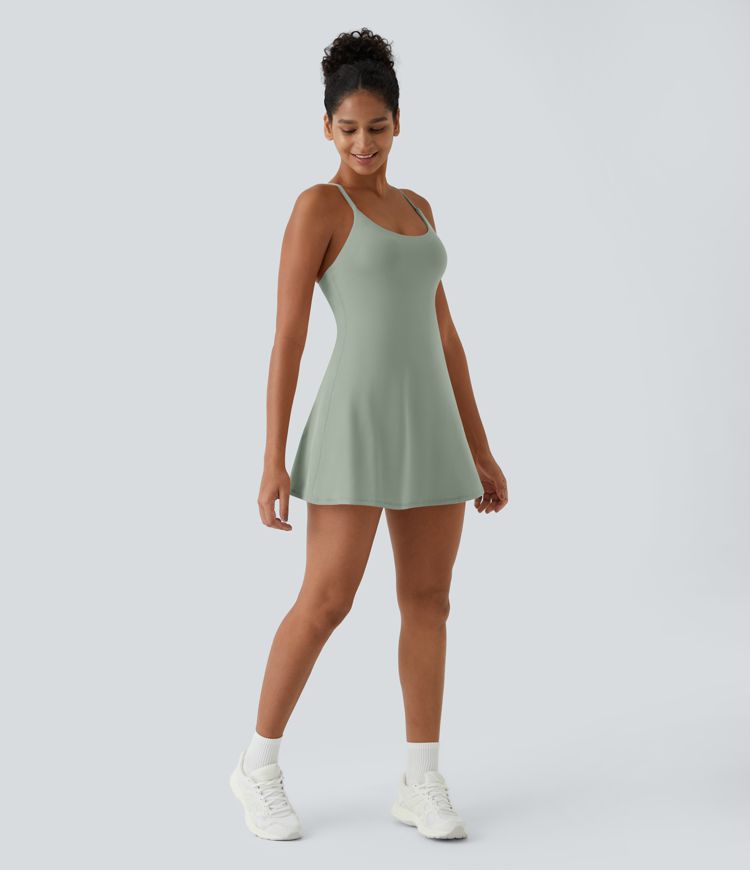 Softlyzero™ Plys Ryløs Aktiv Kjole - Easy Peezy Udgave