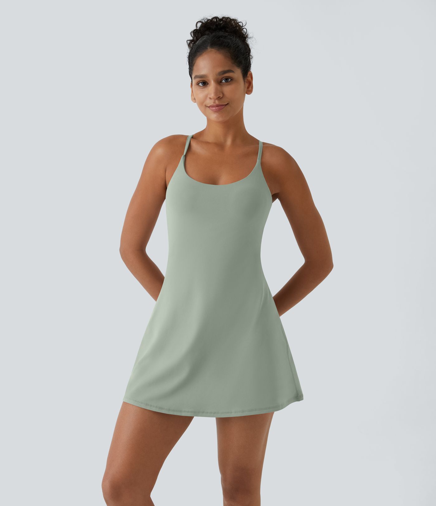 Softlyzero™ Plys Ryløs Aktiv Kjole - Easy Peezy Udgave