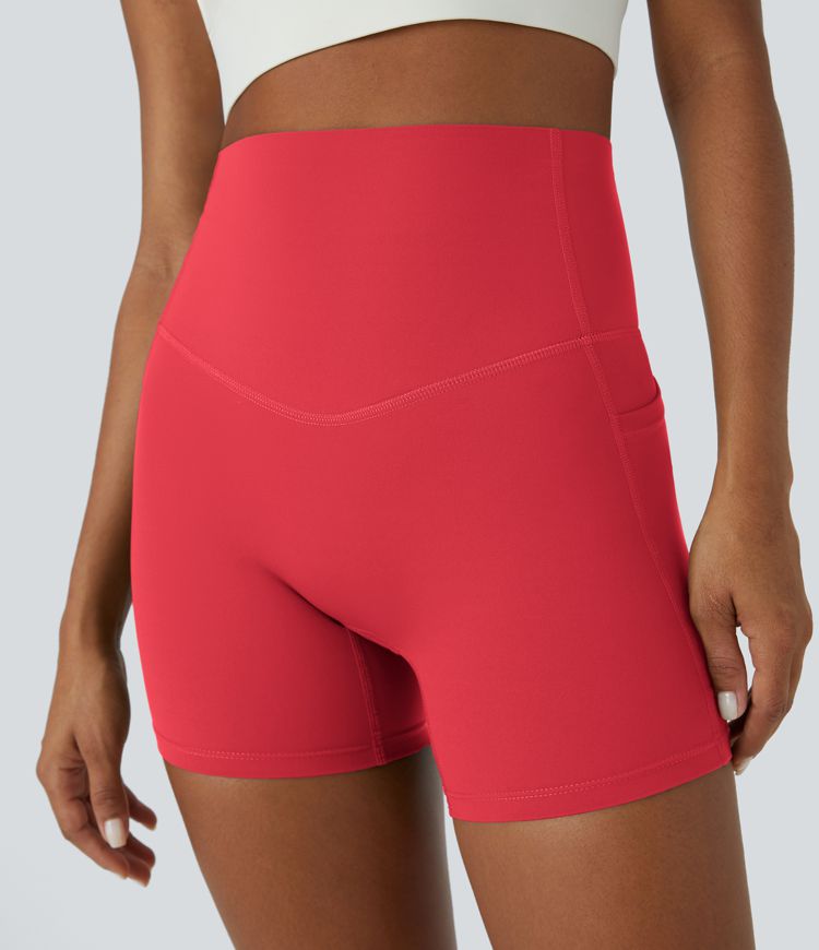 Halara UltraSculpt™ - Shaping workout leggings with a high waist, side pockets and tummy control - 12.7 cm