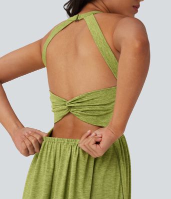 Pocket Flowy Maxi Dress