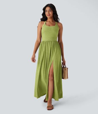 Pocket Flowy Maxi Dress