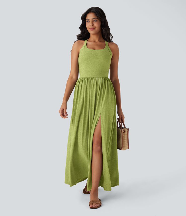 Pocket Flowy Maxi Dress