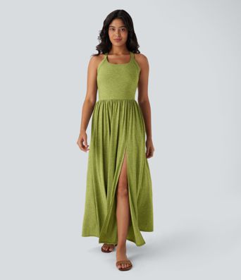 Pocket Flowy Maxi Dress