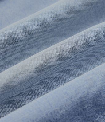 Short en denim taille haute 22,5 cm avec cordon de serrage et poches