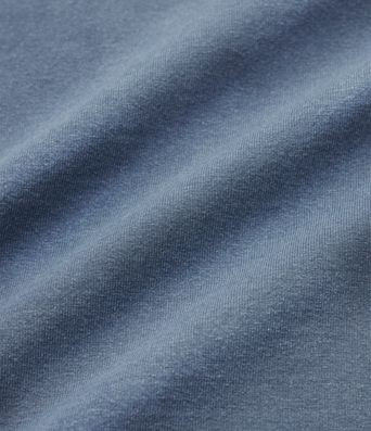 Halara Flex™ T-shirt en denim col rond manches courtes avec poche