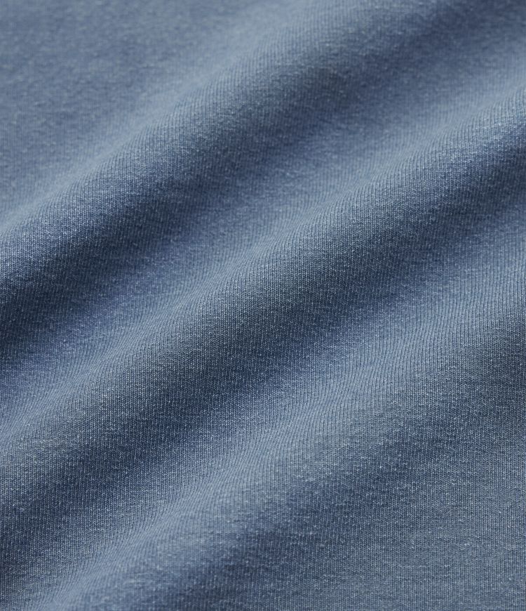 Halara Flex™ T-shirt en denim col rond manches courtes avec poche