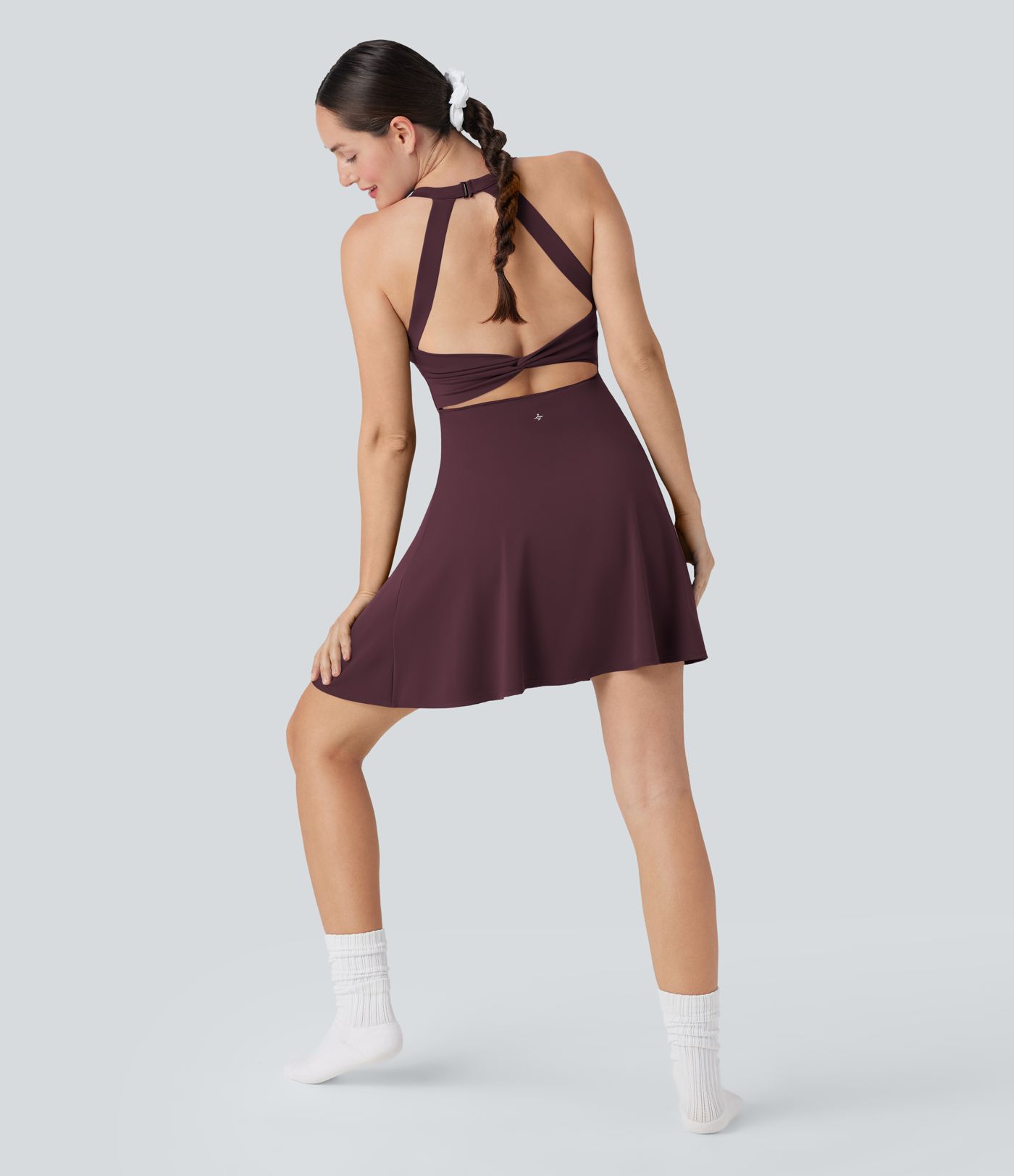 Flare Low Support Dance Active Dress-Longer Length-Easy Peezy Edition DD-F Cups