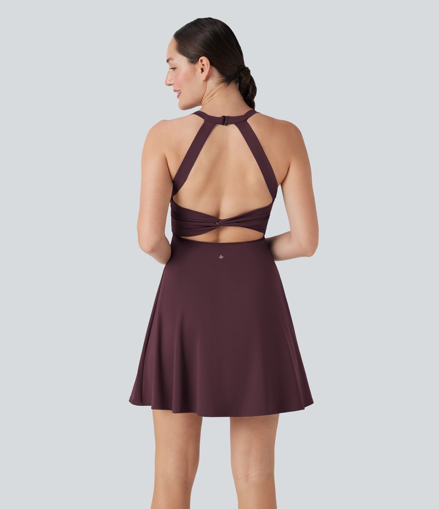 Flare Low Support Dance Active Dress-Longer Length-Easy Peezy Edition DD-F Cups