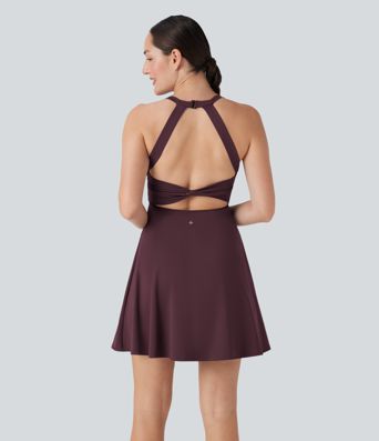 Flare Low Support Dance Active Dress-Longer Length-Easy Peezy Edition DD-F Cups