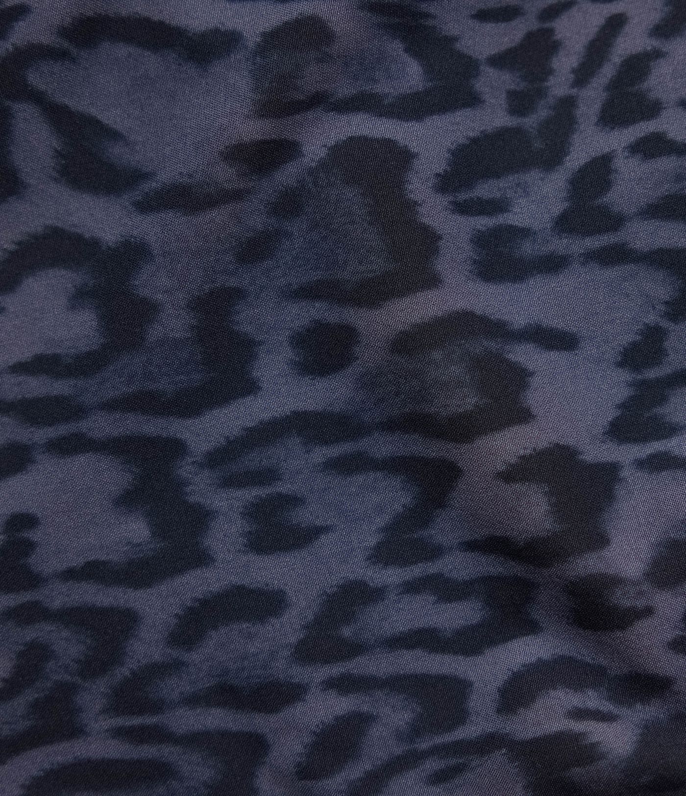 High Waisted 2-in-1 Leopard Print Running Shorts 3'' with Pocket