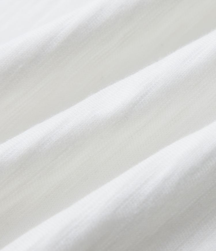 Lässiges Slub-Baumwoll-Trägershirt mit V-Ausschnitt