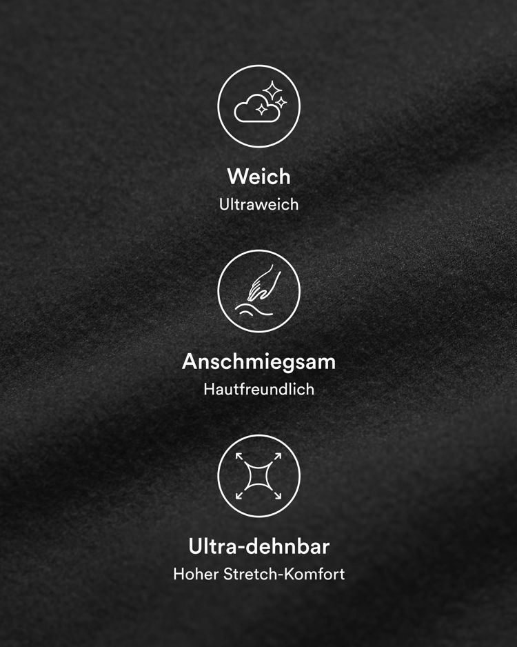 Lässiges, wärmendes Top mit Rollkragen, langen Ärmeln und Daumenlöchern​