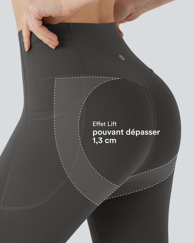 Legging d'entraînement gainant galbant taille haute avec poches Halara UltraSculpt™