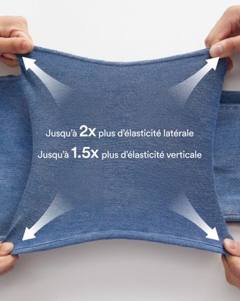 Halara Flex™ Jean Larges Taille Haute Ourlet Roulotté Multiples Poches