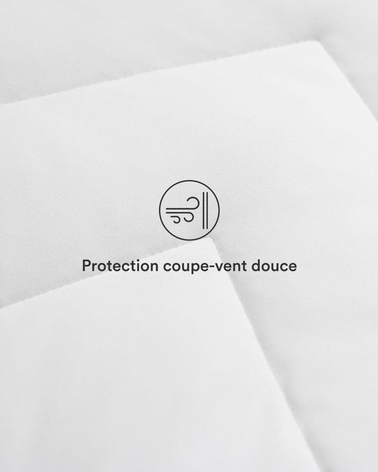 Doudoune PuffFlex col montant double zip avec passants pouces avec poches