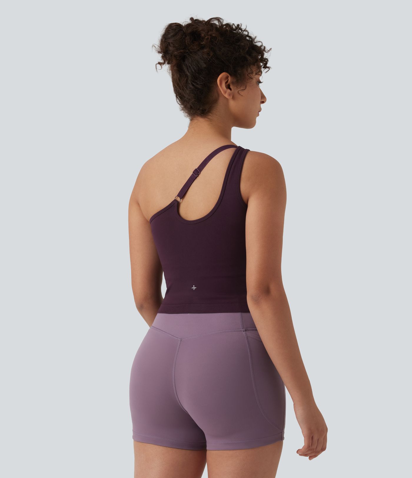 Débardeur yoga asymétrique OneForm Seamless Flow avec brassière intégrée Débardeur yoga asymétrique OneForm Seamless Flow avec brassière intégrée
